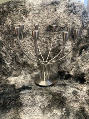 Heavy IKEA STOCKHOLM 8 Arm 
Metal Candle Holder Candelabra by K& M Hagberg